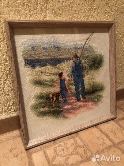 Вышитая картина