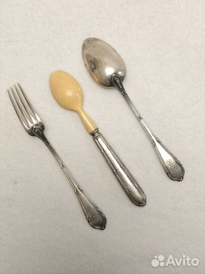 Набор Эгоист. Серебро 950 пр.Франция.Louis Coignet