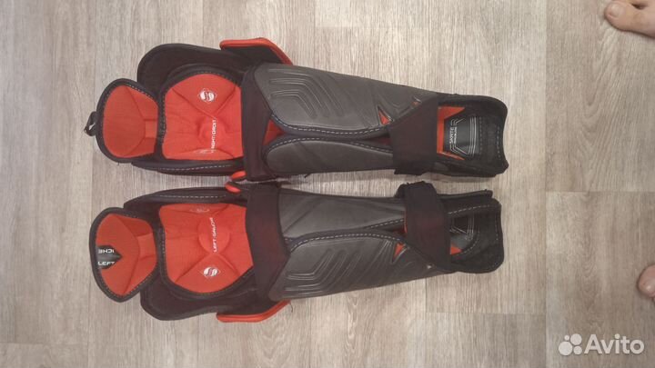 Щитки хоккейные bauer 16 1x lite