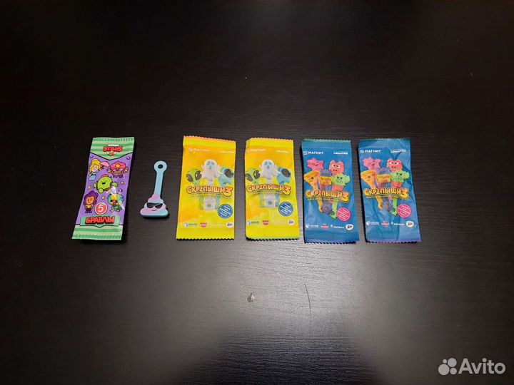 За всё Скрепыши, бравл, новые, не вскрытые