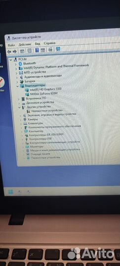 Asus core i3 5005u, озу 8Gb, SSD