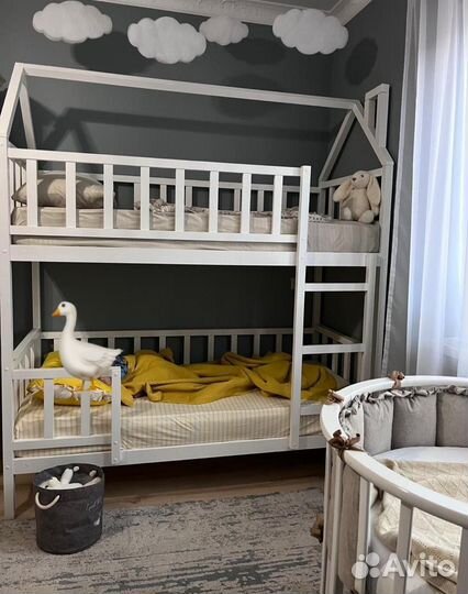 Детская кровать двухярусная кровать