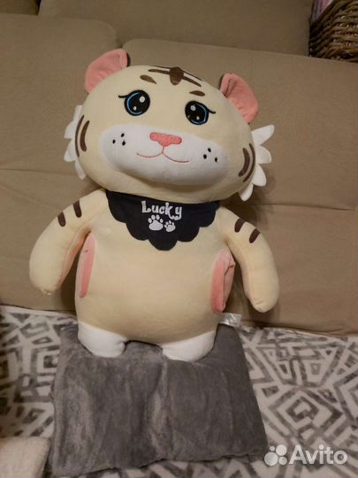 Новые мягкие игрушки с пледом