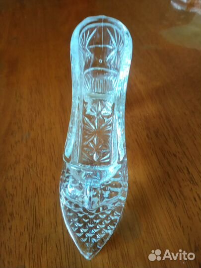 Вазочка туфелька