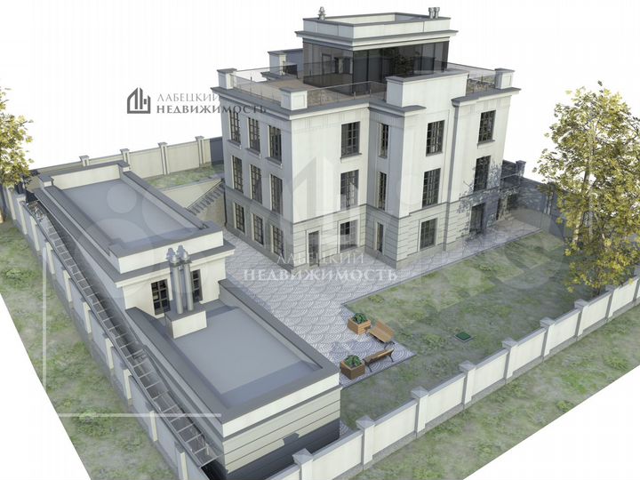 Дом 520 м² на участке 10,4 сот.