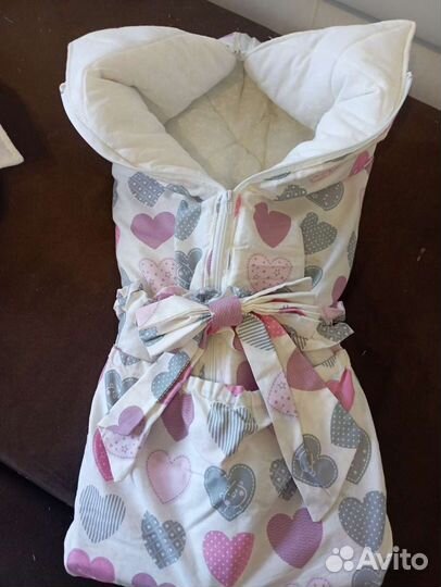 Новый конверт- одеяло на выписку из роддома