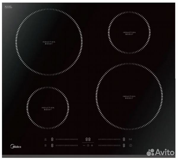 Индукционная варочная панель Midea MIH65742F