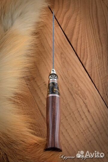 Нож охотничий Пехотинец К340 искусственный камень