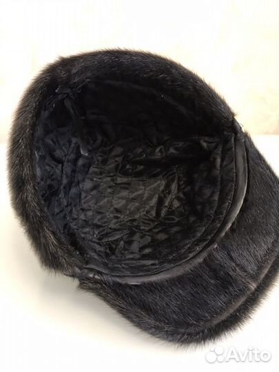Меховая мужская кепка шапка из нерпы