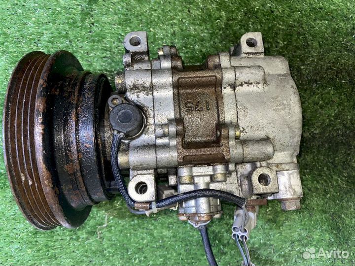 Компрессор кондиционера 4E-F Toyota Starlet EP82 1