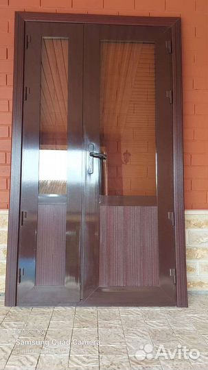 Металлическая дверь бу