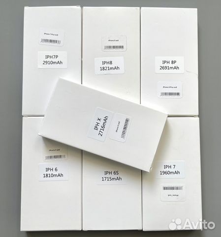 Батарейка на iPhone разные модели