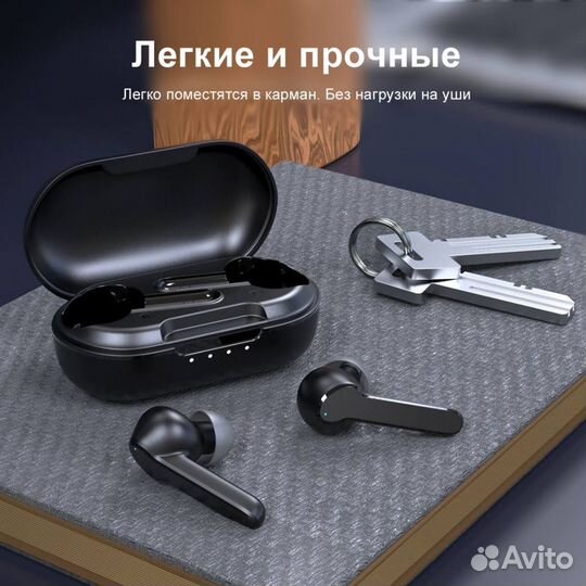 Наушники mpow Mbits S TWS black