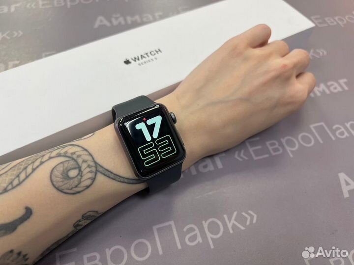 Apple смарт Watch Series 3 38mm Space Gray