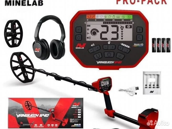 Металлоискатель Minelab vanquish 540 Pro-Pack