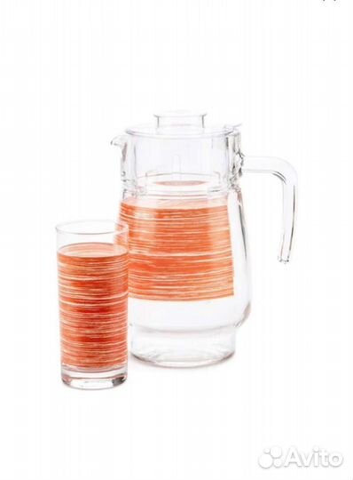Набор luminarc кувшин и стаканы