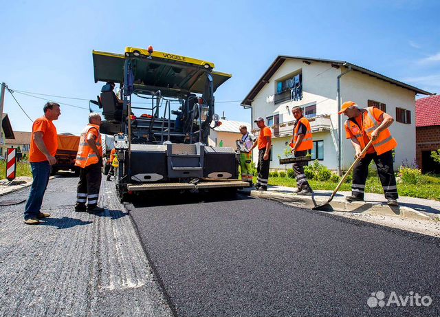 Асфальтирование / укладка асфальта в Москве | Услуги | Авито