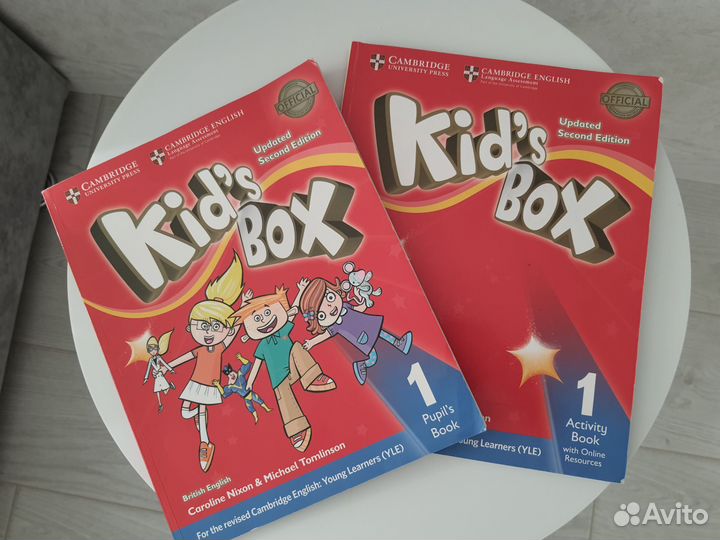 Kids box учебник+тетрадь