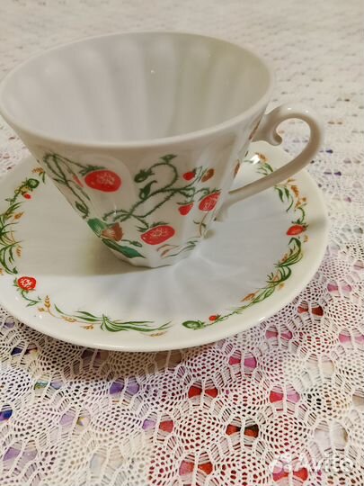 Чайная пара лфз, ручная роспись