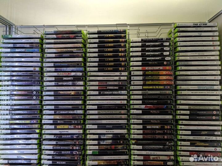 Диски на xbox 360 большой ассортимент