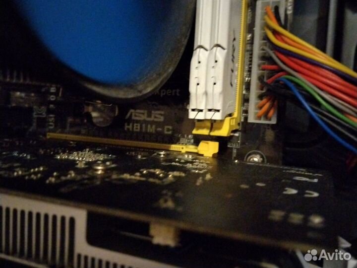 Комплект мать проц память