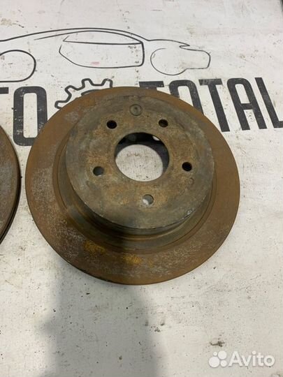 Диск тормозной задний Nissan X-Trail T30 QR20DE