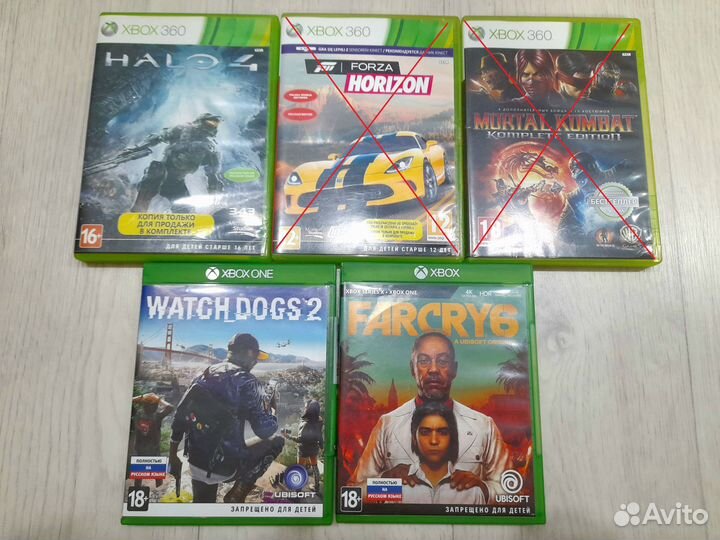 Лицензионные игры Xbox one (Series X) и xbox 360