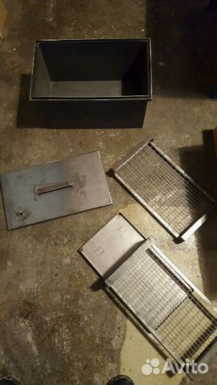 Коптильня, коптилка с гидрозатвором сталь 2 мм