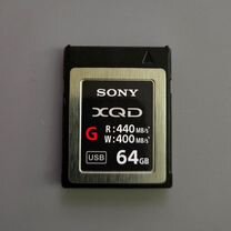 Карта памяти Sony XQD 64GB