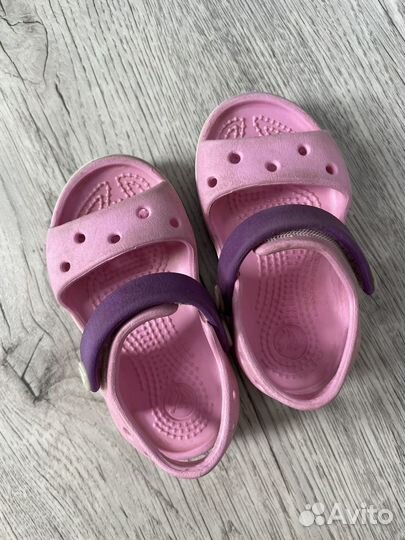 Сандалии crocs детские c5 оригинальные