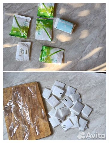 Шапочки для душа и одноразовые перчатки