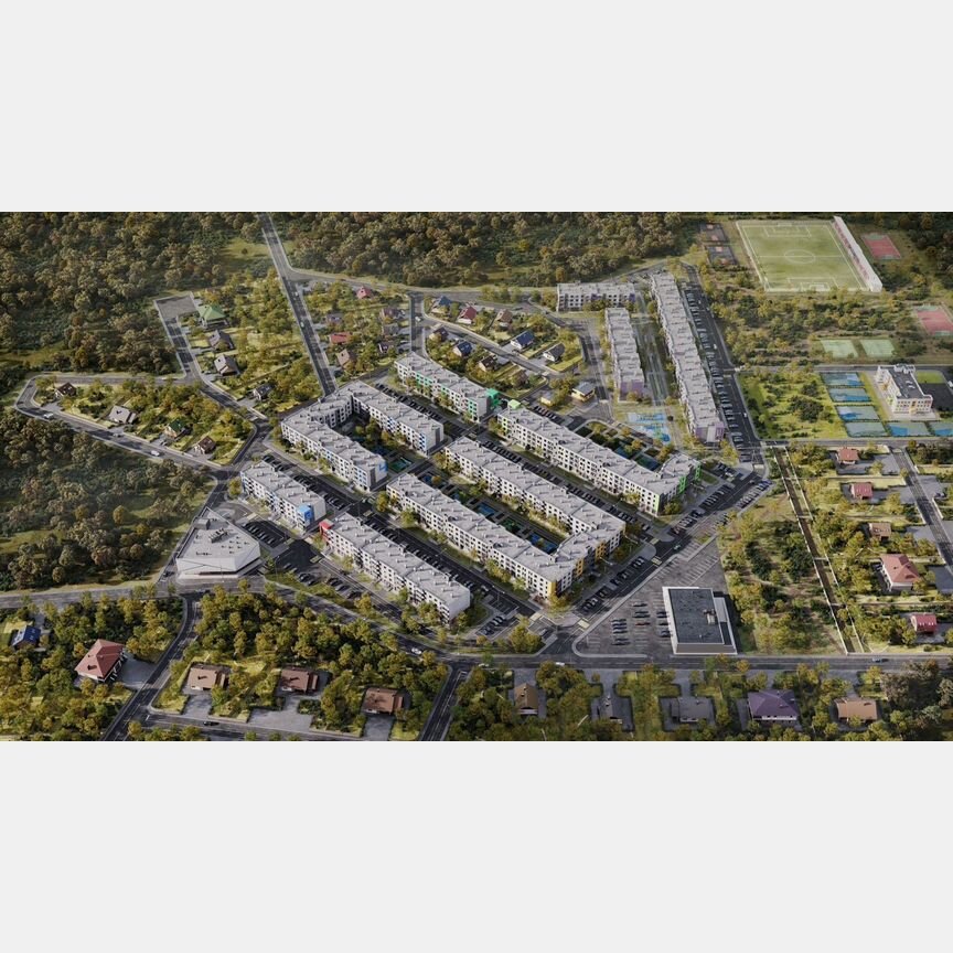 2-к. квартира, 62,8 м², 2/4 эт.