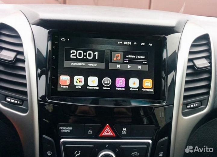 Магнитола Hyundai i30 11-16г WiFi Navi