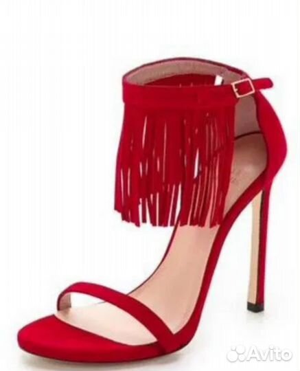 Босоножки замшевые Stuart Weitzman 38 Оригинал New