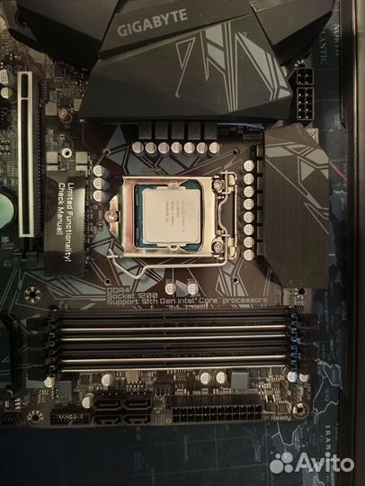 Связка z490+I5-10600k + 16GB + кулер