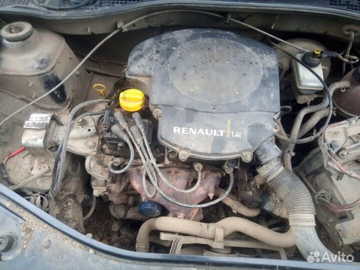 Двигатель renault logan 1.4