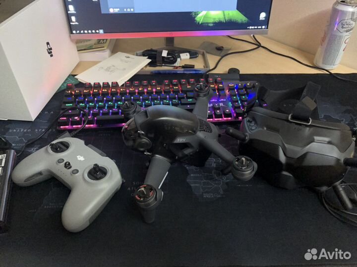 Квадрокоптер DJI FPV combo