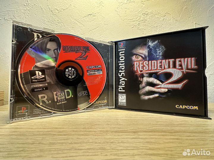 Resident Evil 2 (1998) PSone ntsc u/c