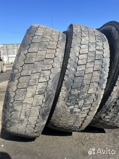 Комплект ведущих шин на тягач 315/70R22,5 Кама