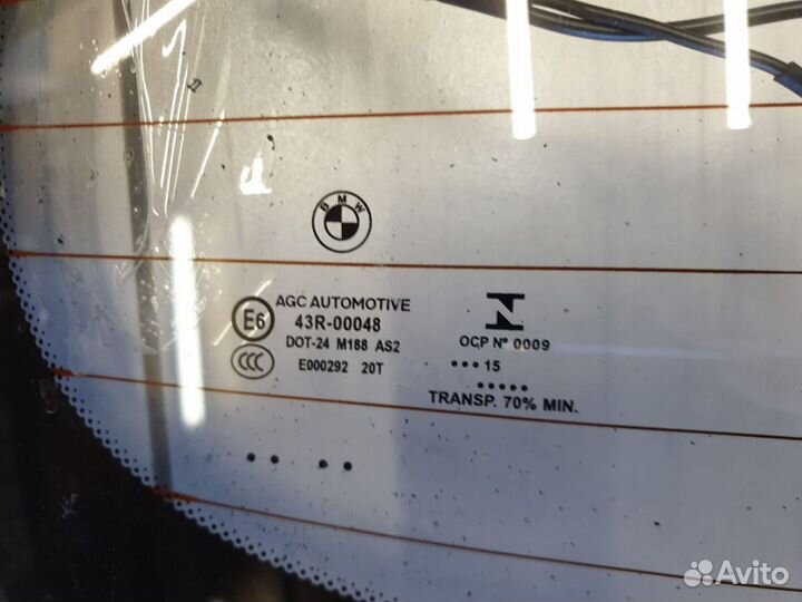 Стекло двери багажника BMW X1 F48 2015-2023