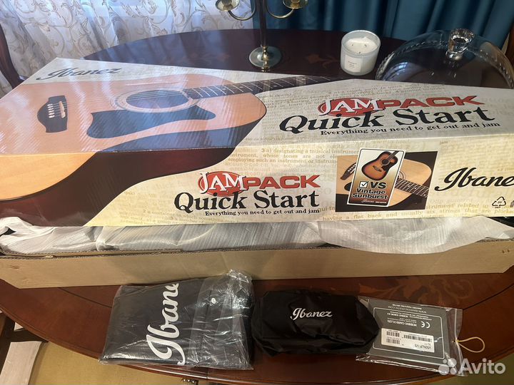 Акустическая гитара Ibanez V50NJP Sunburst Новая