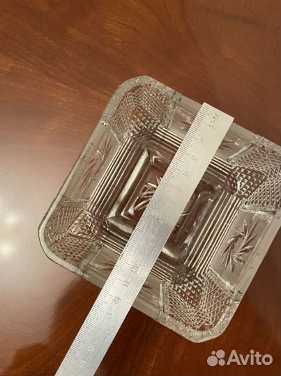 Салатник хрустальный