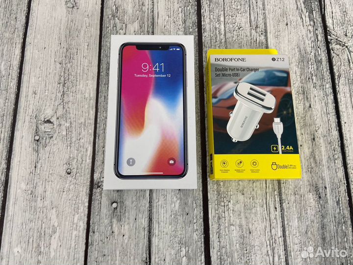 iPhone X 64 gb black A1362