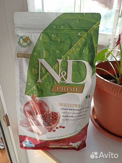 Сухой корм для кошек Farmina N&D Prime, 1.5 кг