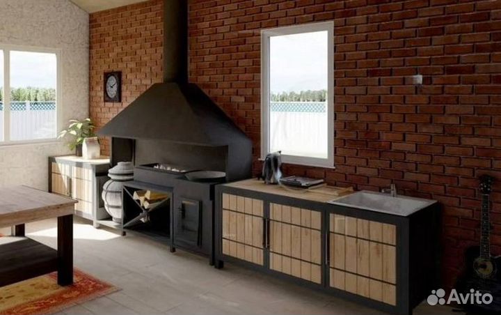 Мангал с Печкой