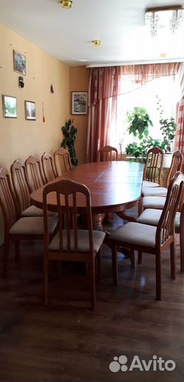 Стол+ стулья из массива дерева