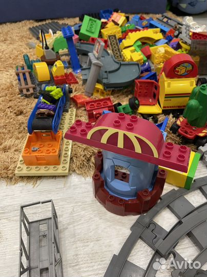 Ящик лего, железная дорога