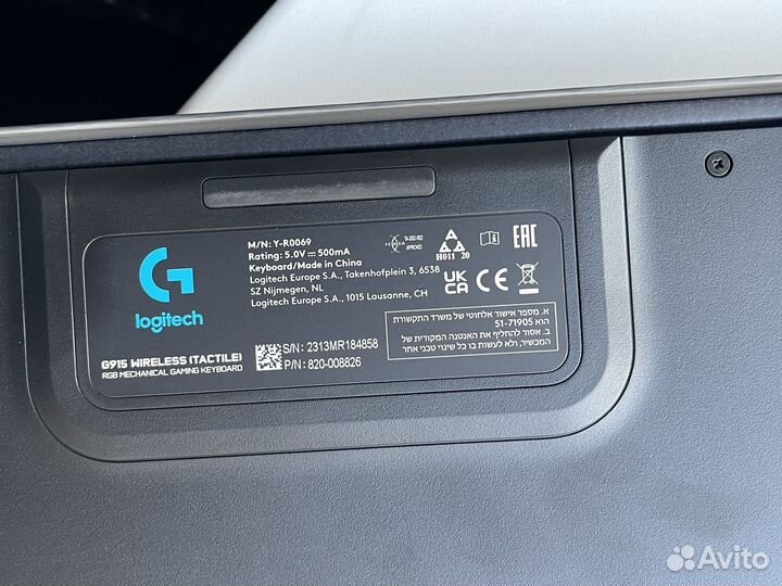 Клавиатура logitech g915