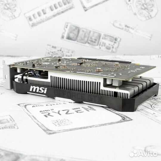 Видеокарта MSI GTX 1650 D6 ventus XS OC 4Gb