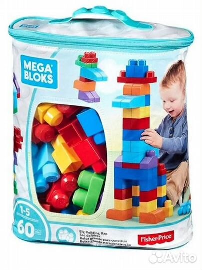 Конструкторы Bauer и Megabloks Fisher Price